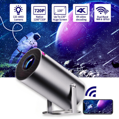 ViewMagicPro 4K Portable Projector